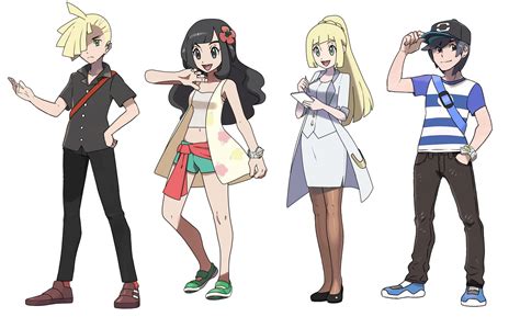 【画像】ポケモン歴代女主人公の「未来の姿」がふつくしい ハプウの大人の姿もかわえええ【ファンアート】 ぽけりん＠ポケモンウルトラサンムーン