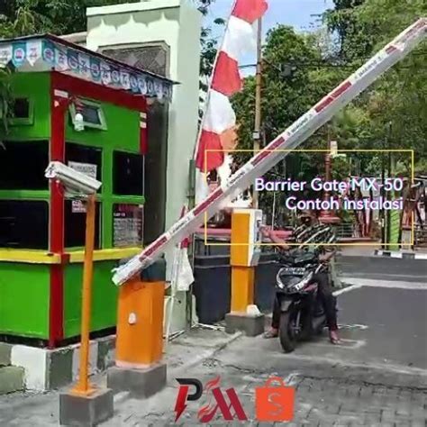 Jual BARRIER GATE MX 50 BOOM 6 METER PALANG PARKIR OTOMATIS PORTAL