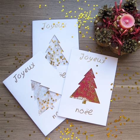 DIY carte de vœux pour noël Mini Canaille