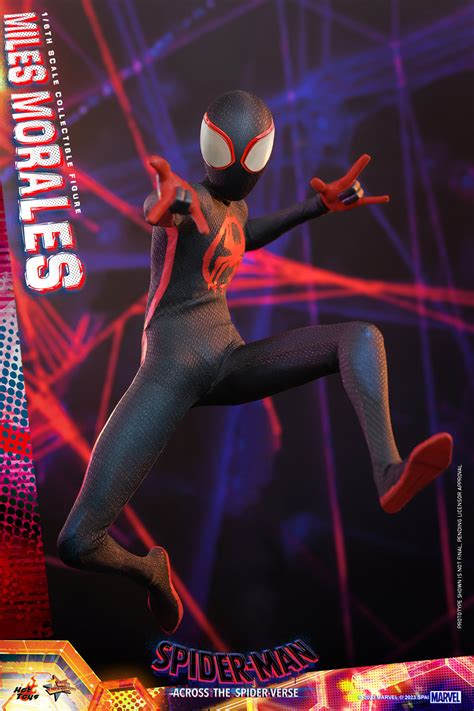 Marvel Spider Man Across The Spider Verse Miles Morales Scale Figure Hot Toys Hobby One
