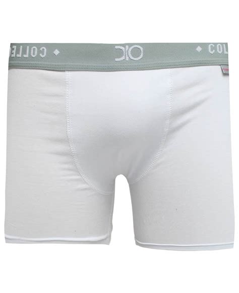 Cueca Boxer Classic DIO Collection Branco DIO Collection Oficial