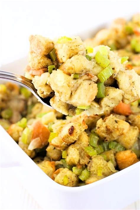 Easy Classic Bread Stuffing • Now Cook This