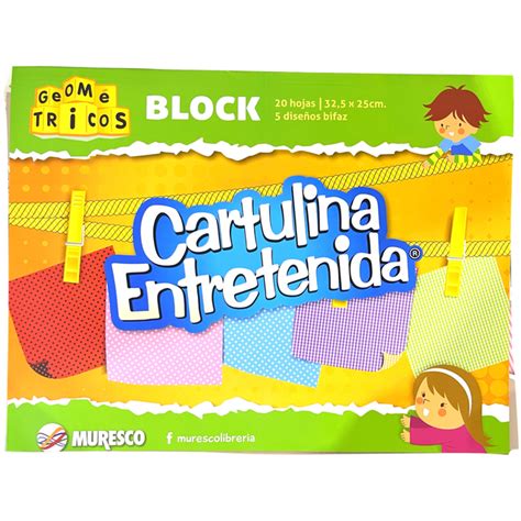 Block Muresco N Cartulina Entretenida Figuras Geom Tricas X Hoj