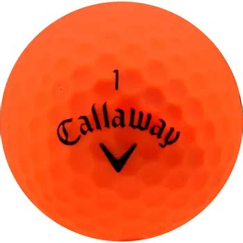 Callaway Golf Supersoft Matte Orange Golf Balls Golfballs