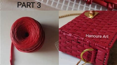 Diy Leather Bag With Plastic Canvas And Leather Thread Part