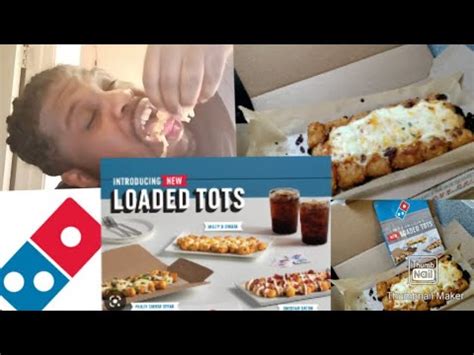 The New Loaded Tots From Domino S Melty Cheese Food Review