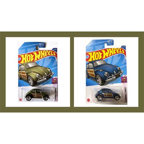 Hot Wheels Compact Kings Volkswagen Beetle Blue Green B Shopee Philippines