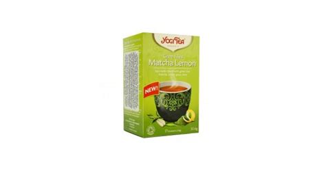 Yogi bio tea zöld matcha citrom 17x1 8g 30g 4012824403277 Bio webáruház