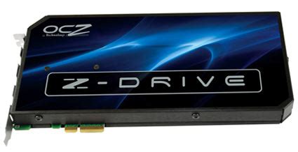 Ocz Announces The Z Drive Pci Express Ssd For Enthusiasts Legit Reviews