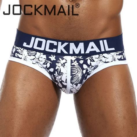 Cueca Jockmail Masculina De Cintura Baixa Cuecas Sexy Para Homens Gay Bolsa Para P Nis E