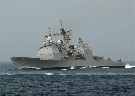 Ticonderoga Class Guided Missile Cruiser Uss Mobile Bay Cg Us