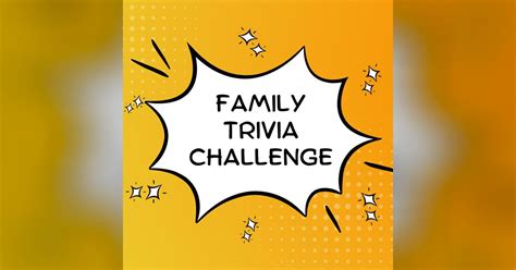 Family Trivia Challenge | FamilyTriviaChallenge