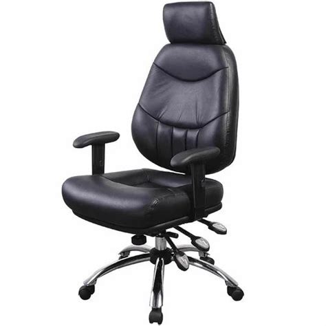 Black Adjustable Office Chair at ₹ 20500 in Kanchipuram | ID: 16343252830