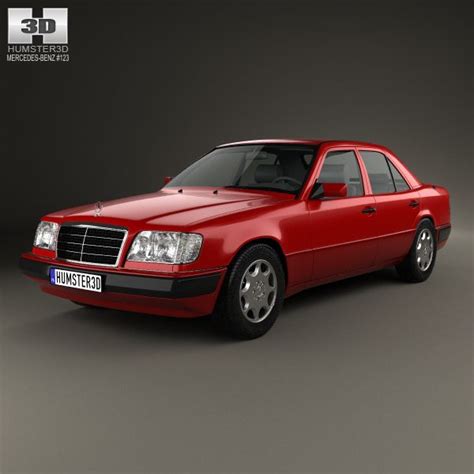 Mercedes Benz W124 E Class 1993 95 3D Model 79 Fbx Obj 3ds Max