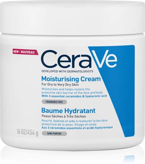 CeraVe Moisturizers vlažilna krema za obraz in telo za suho do zelo