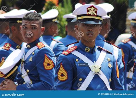 Indonesian Military Army Cadets in Uniform Editorial Image - Image of ...