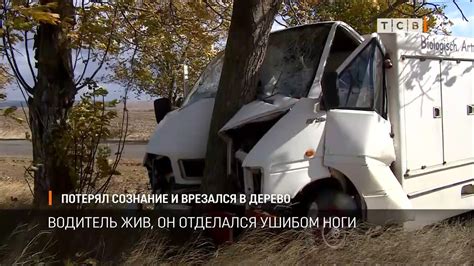 Потерял сознание и врезался в дерево - YouTube