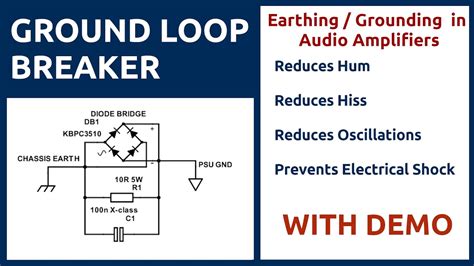 Professional Grounding And Earthing Of Audio Amplifiers YouTube