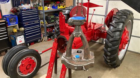 Farmall Preparation H Episode Front Bolster Rebuild Fenders