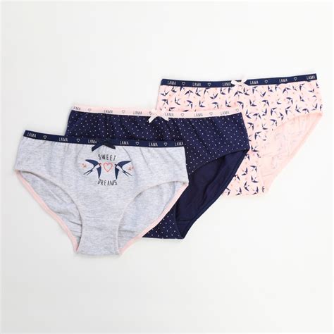 Figi Dziewcz Ce Bikini G Bi Lama Majtki Bielizna Dla Dzieci I M Odzie Y Wega