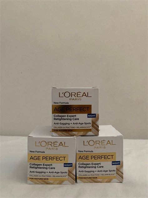 Loreal Age Perfect Collagen Expert Night Cream Ml Beauty Personal