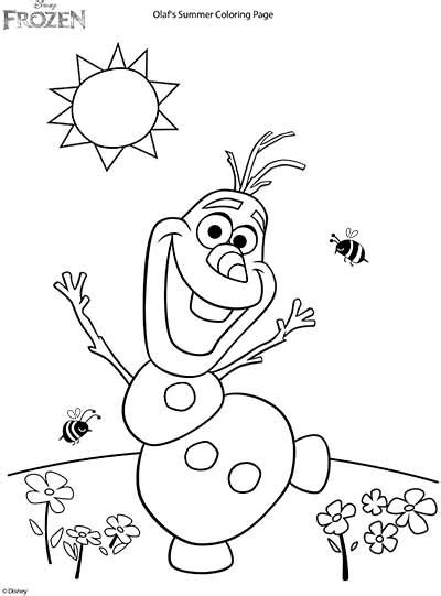 Frozen Coloring Book Printable