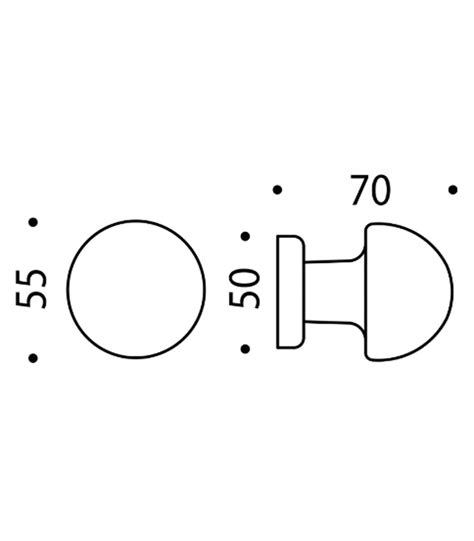 Bouton Fixe De Porte Robot Cd Colombo Design