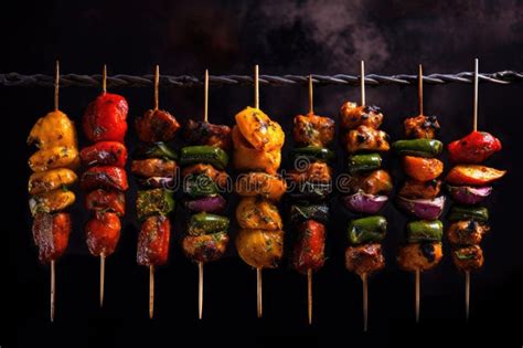 Skewers Variety Stock Illustrations 92 Skewers Variety Stock