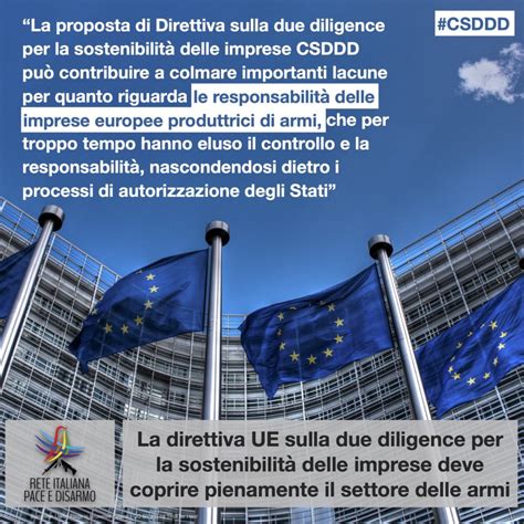 La Direttiva Ue Sulla Due Diligence Per La Sostenibilit Delle