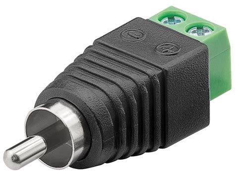 Goobay Terminal Block Pin Auf Cinch Stecker Online Kaufen