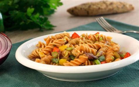 Pasta De Lentejas Rojas Con Verduras