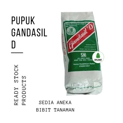 Jual Pupuk Daun Gandasil D Gandasil Hijau Melebatkan Daun Kemasan