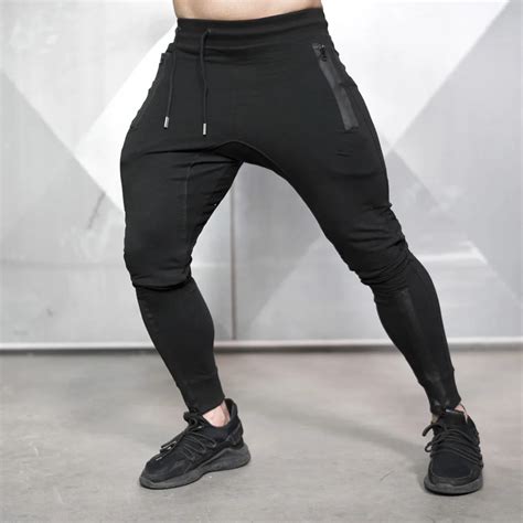 Mens Sports Pants Fitness Gym Workout Sportswear Sweatpants Men Autumn Exercise Training