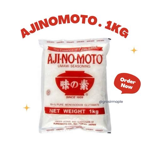 Jual AJINOMOTO MSG 1 KG Shopee Indonesia