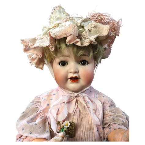 Simon And Halbig Bisque Doll K R 126 Germany For Sale At 1stdibs