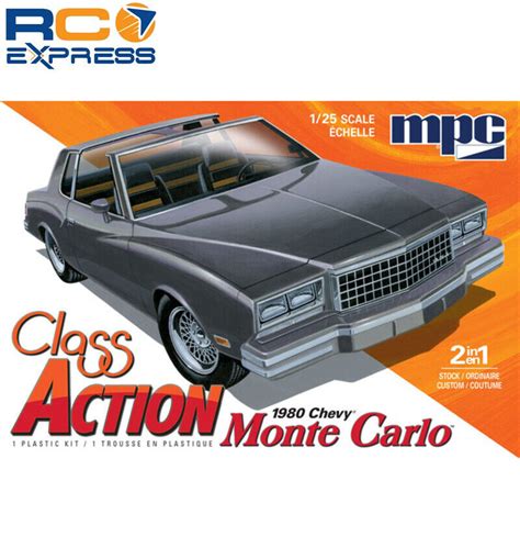 MPC 1 25 1980 Chevy Monte Carlo Class Action 2T Plastic Model Kit