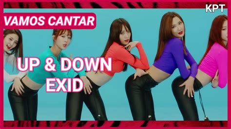 Médio Como cantar Up Down da EXID em Português Letra simplificada