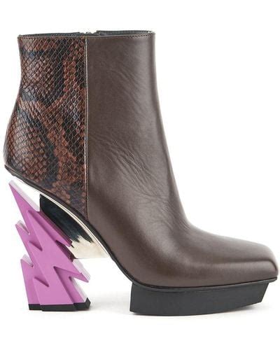 Brown United Nude Boots For Women Lyst