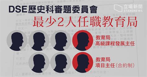 歷史科審題委員會名單曝光 7 成員最少 2 人任職教育局 葉建源憂被要求「向上級交代」洩密 立場新聞•聞庫