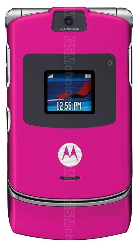 Motorola RAZR V3 PINK photo gallery :: GSMchoice.com