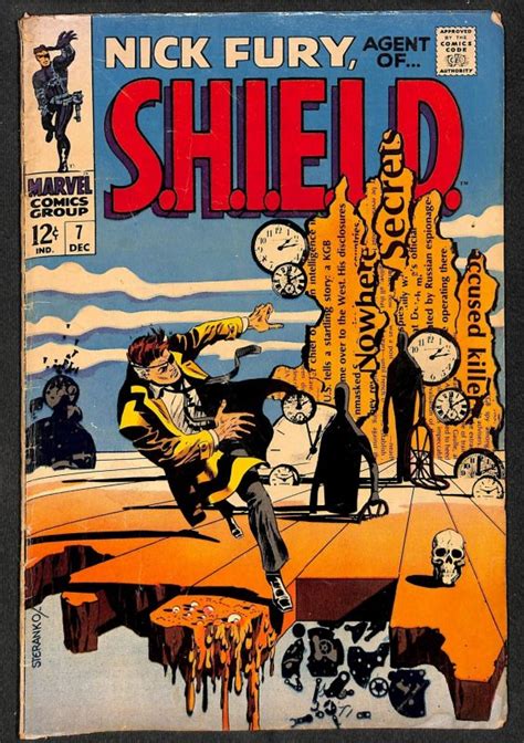 Nick Fury Agent Of Shield Vg Marvel Comics Comic Books