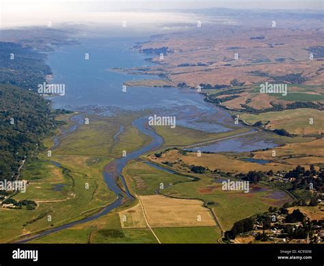 Aerial view of the san andreas fault hi-res stock photography and ...