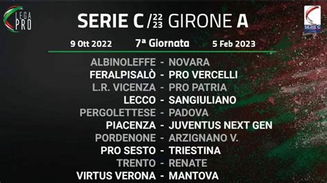 Serie C Il Calendario Del Girone A Sky Sport