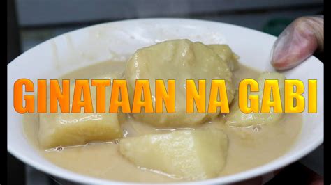 Ginataan Na Gabi YouTube