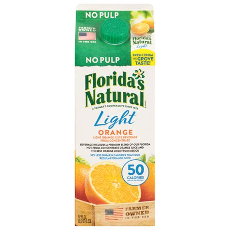 Save on Florida's Natural Orange Juice Beverage Light No Pulp Order ...