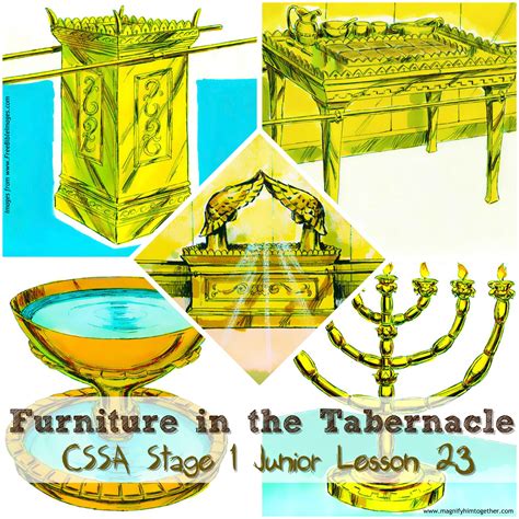 The Furniture Of The Tabernacle Cssa Stage 1 Junior Lesson 23