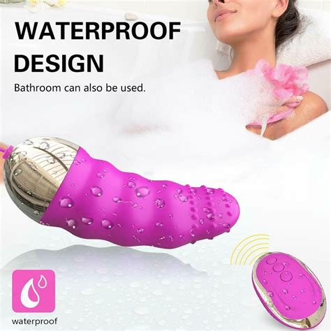Rechargeable Wireless Remote Control Vibe Bullet Egg Vibrator Sex Toys Purple EBay