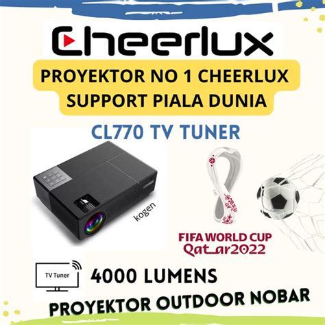 Jual Cl Projector Cheerlux Cl Lumens P Native Fhd