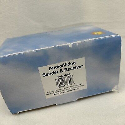 X Wireless Audio Video Sender And Receiver Vk A Complete Nos In Box