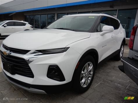 2019 Summit White Chevrolet Blazer 36l Leather Awd 131820402